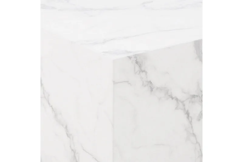 Samon Sofabord 58x58 cm - Hvid - Møbler - Bord - Sofabord & salongbord