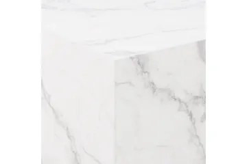 Samon Sofabord 58x58 cm - Hvid - Møbler - Bord - Sofabord & salongbord