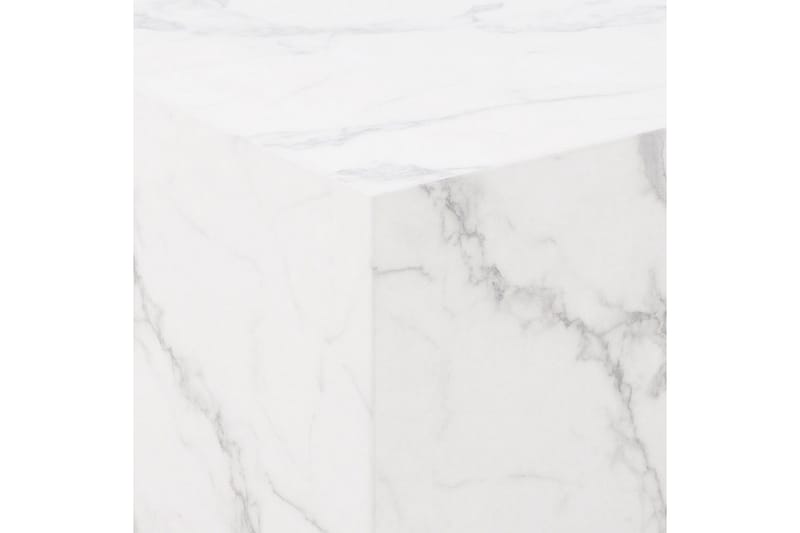 Samon Sofabord 58x58 cm - Hvid - Møbler - Bord - Sofabord & salongbord