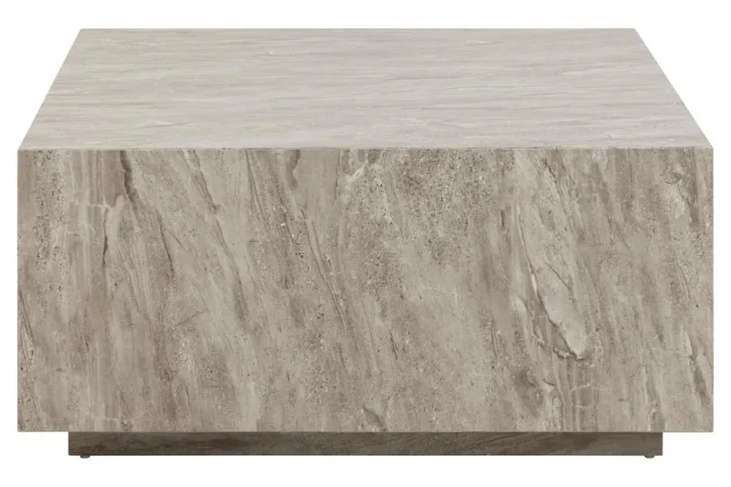 Samon Sofabord 90 cm - Grå - Møbler - Bord - Sofabord & salongbord