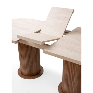 Samtens Spisebord Oval 180 cm - Brun/Taupe - Møbler - Bord - Spisebord & kjøkkenbord