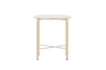 Sandhamn Sofabord 40 cm Rund - Beige - Møbler - Bord - Sofabord & salongbord