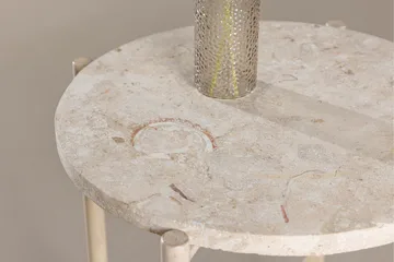 Sandhamn Sofabord 40 cm Rund - Beige - Møbler - Bord - Sofabord & salongbord