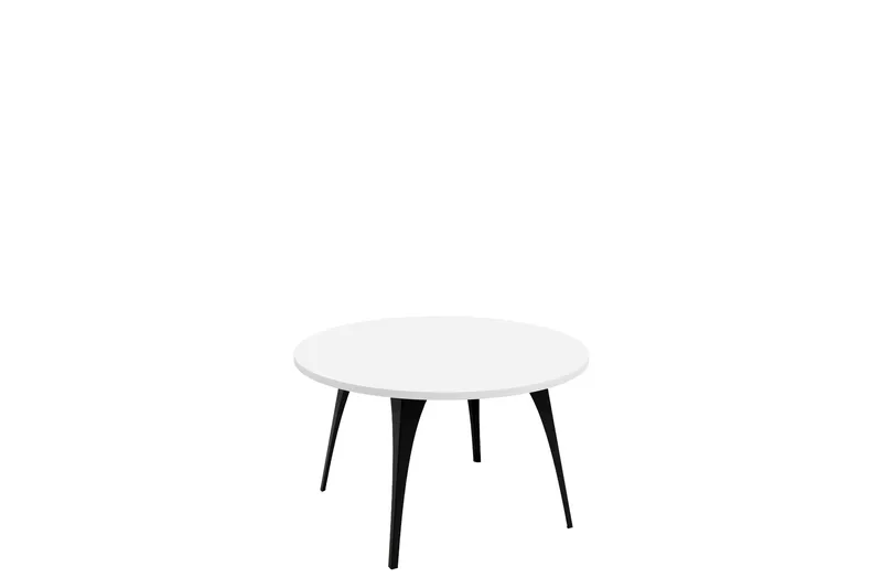 Sayumi Sofabord 75 cm, Svart/Hvit
