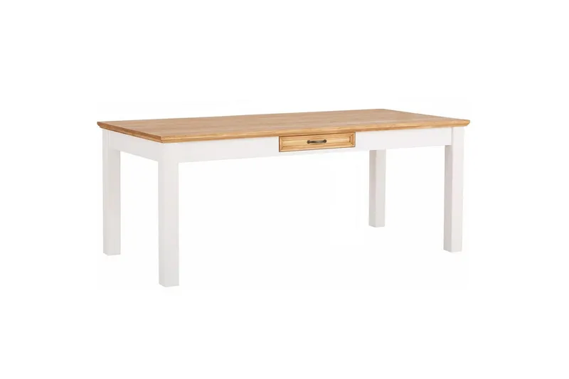 Selma Spisebord Rektangulær 180x90 cm, Hvit