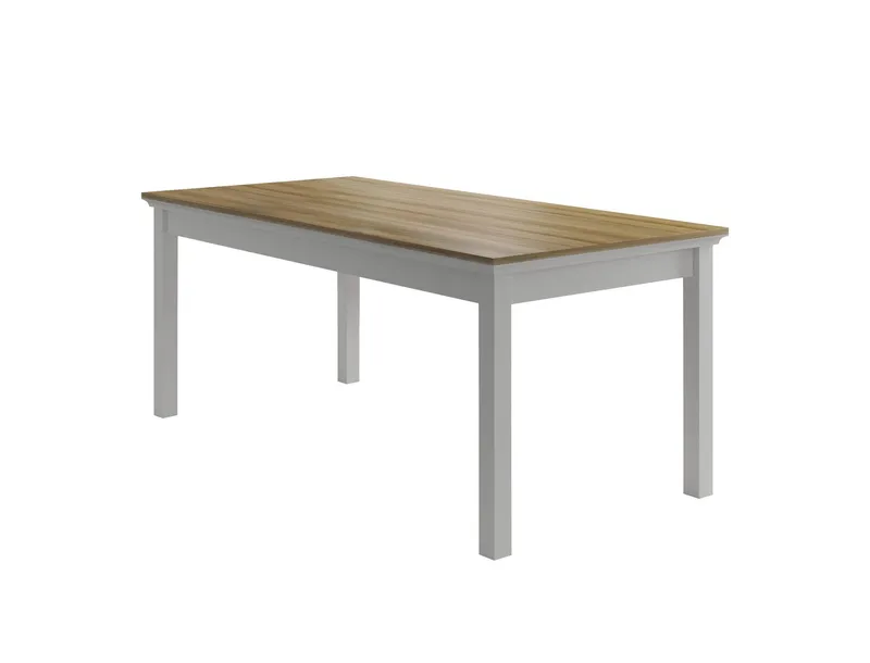 Serina Spisebord 180 cm, Krem og grå