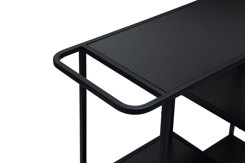 Hermes Rullebord 86 cm - Svart - Møbler - Bord - Serveringsvogn & serveringsbord - Trillebord & Serveringsbord