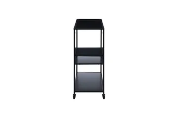 Hermes Rullebord 86 cm - Svart - Møbler - Bord - Serveringsvogn & serveringsbord - Trillebord & Serveringsbord