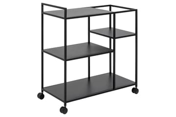 Crabtree Serveringsvogn 78x40 cm - Svart - Møbler - Bord - Serveringsvogn & serveringsbord - Trillebord & Serveringsbord