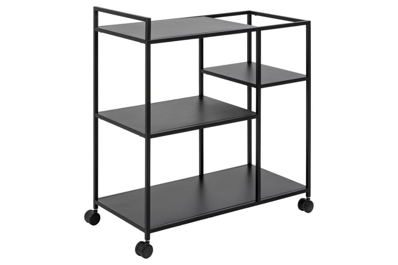 Crabtree Serveringsvogn 78x40 cm - Svart - Møbler - Bord - Serveringsvogn & serveringsbord - Trillebord & Serveringsbord