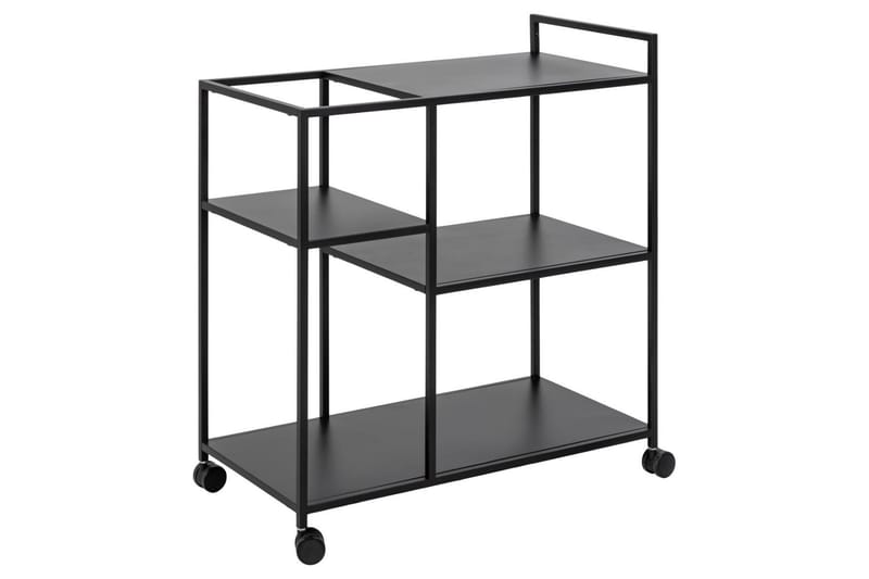 Crabtree Serveringsvogn 78x40 cm - Svart - Møbler - Bord - Serveringsvogn & serveringsbord - Trillebord & Serveringsbord