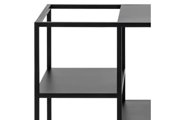 Crabtree Serveringsvogn 78x40 cm - Svart - Møbler - Bord - Serveringsvogn & serveringsbord - Trillebord & Serveringsbord
