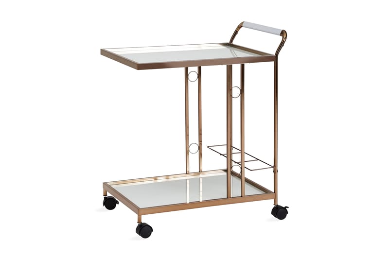 Drinkvogn Natashua 67x45 cm - Rullevogn, rullebord & serveringsbord - Trillebord & Serveringsbord