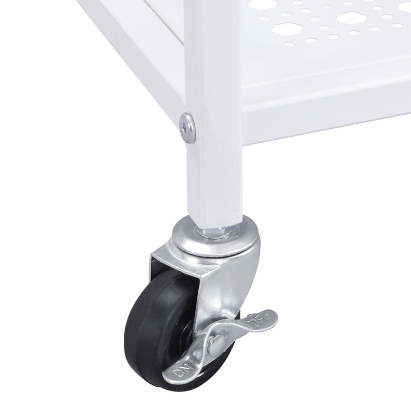 Fenino serveringsvogn 79 cm - Matt hvit - Møbler - Bord - Serveringsvogn & serveringsbord - Trillebord & Serveringsbord