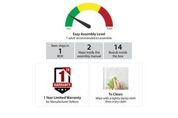 CacHe Drinkvogn 43x29 cm Mint - Novogratz - Møbler - Bord - Serveringsvogn & serveringsbord - Rullevogn, rullebord & serveringsbord