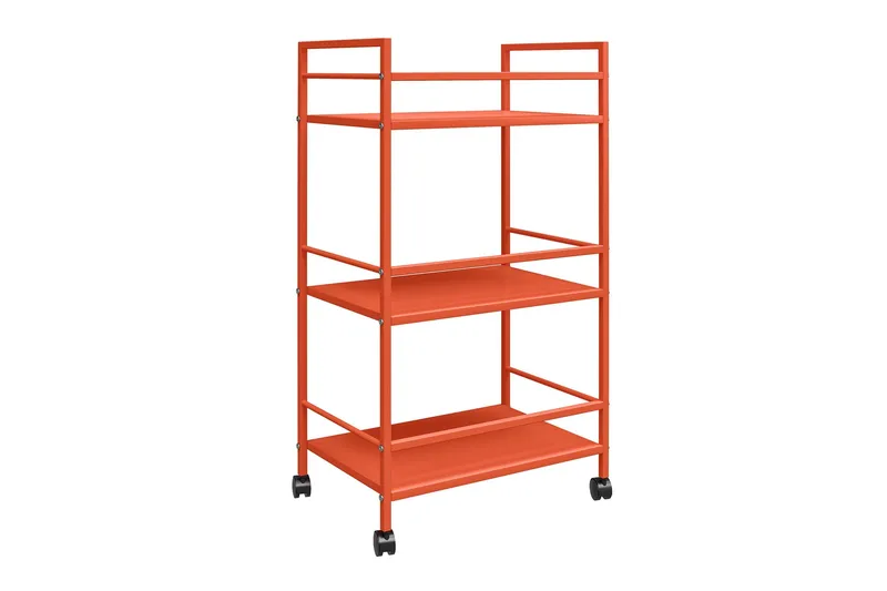 CacHe Drinkvogn 43x29 cm Oransje - Novogratz - Møbler - Bord - Serveringsvogn & serveringsbord - Rullevogn, rullebord & serveringsbord