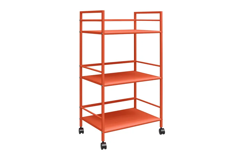 CacHe Drinkvogn 43x29 cm Oransje - Novogratz - Møbler - Bord - Serveringsvogn & serveringsbord - Rullevogn, rullebord & serveringsbord