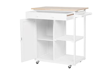 Heres Serveringsbord - Hvit - Møbler - Bord - Serveringsvogn & serveringsbord - Rullevogn, rullebord & serveringsbord