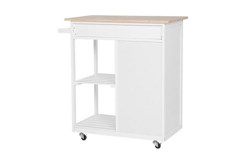 Heres Serveringsbord - Hvit - Møbler - Bord - Serveringsvogn & serveringsbord - Rullevogn, rullebord & serveringsbord