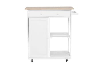 Heres Serveringsbord - Hvit - Møbler - Bord - Serveringsvogn & serveringsbord - Rullevogn, rullebord & serveringsbord