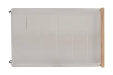 Portals Rullebord 92 cm - Hvit/Tre - Møbler - Bord - Serveringsvogn & serveringsbord - Rullevogn, rullebord & serveringsbord