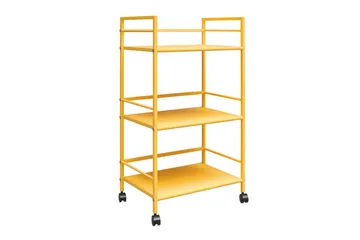 CacHe Drinkvogn 43x29 cm Gul - Novogratz - Møbler - Bord - Serveringsvogn & serveringsbord - Trillebord & Serveringsbord