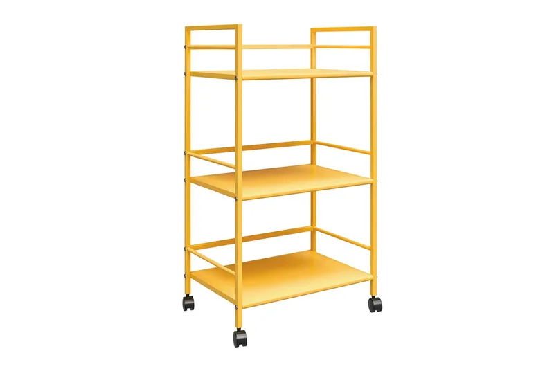 CacHe Drinkvogn 43x29 cm Gul - Novogratz - Møbler - Bord - Serveringsvogn & serveringsbord - Trillebord & Serveringsbord