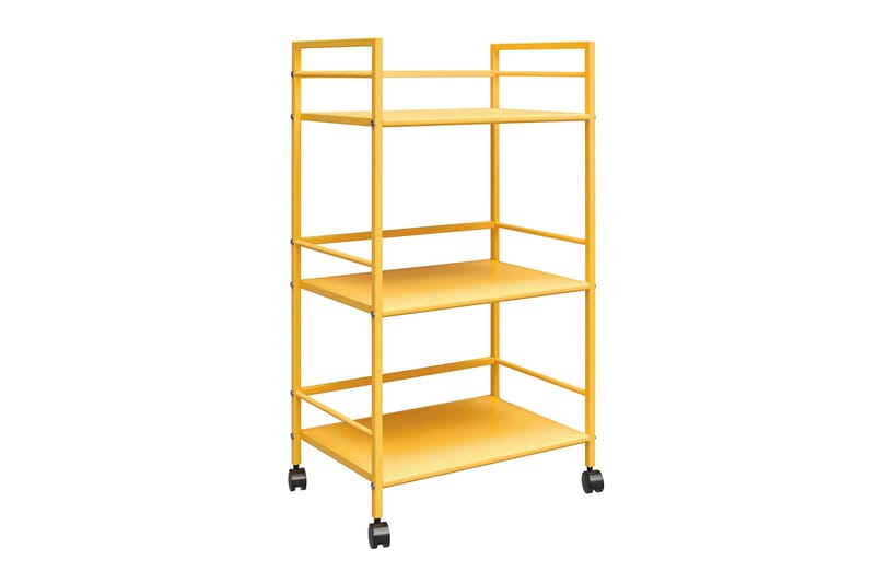 CacHe Drinkvogn 43x29 cm Gul - Novogratz - Møbler - Bord - Serveringsvogn & serveringsbord - Trillebord & Serveringsbord