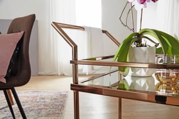 Drinkvagn & Rullbord Wohnling Guld - Møbler - Bord - Serveringsvogn & serveringsbord - Trillebord & Serveringsbord