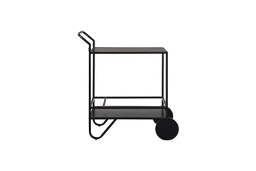 Drinkvogn Eahbus - Svart - Møbler - Bord - Serveringsvogn & serveringsbord - Trillebord & Serveringsbord