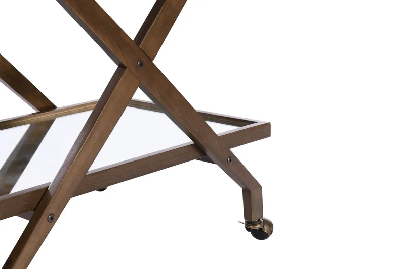 Drinkvogn Erydence - Natur - Møbler - Bord - Serveringsvogn & serveringsbord - Trillebord & Serveringsbord