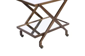 Drinkvogn Erydence - Natur - Møbler - Bord - Serveringsvogn & serveringsbord - Trillebord & Serveringsbord