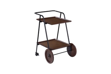 Eahbus Drinkvogn - Svart - Møbler - Bord - Serveringsvogn & serveringsbord - Trillebord & Serveringsbord