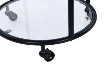 Eahbus Drinkvogn - Svart - Møbler - Bord - Serveringsvogn & serveringsbord - Trillebord & Serveringsbord