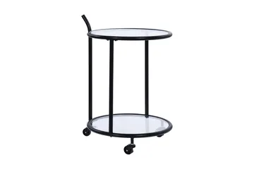 Eahbus Drinkvogn - Svart - Møbler - Bord - Serveringsvogn & serveringsbord - Trillebord & Serveringsbord