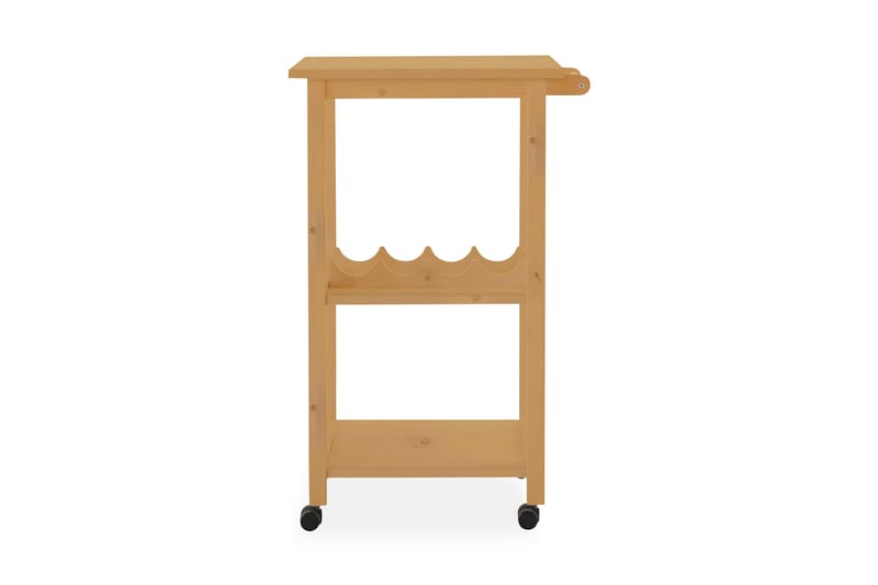 Luverne Rullebord 50 cm - Brun - Trillebord & Serveringsbord - Rullevogn, rullebord & serveringsbord
