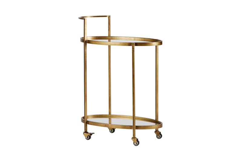 Rullevogn Hoffmans 67 cm - Antikk Messing - Møbler - Bord - Serveringsvogn & serveringsbord - Trillebord & Serveringsbord
