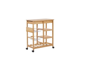 Serveringsbord lysttre MORINO - Tre/natur - Møbler - Bord - Serveringsvogn & serveringsbord - Trillebord & Serveringsbord