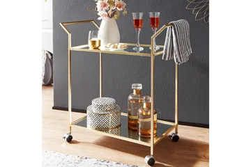 Tultered Serveringsvogn - Gull - Møbler - Bord - Serveringsvogn & serveringsbord - Trillebord & Serveringsbord