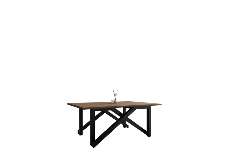 Seyloren Sofabord 100 cm, Brun/Svart