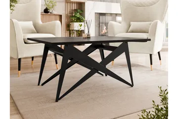 Seyloren Sofabord 90 cm - Svart - Møbler - Bord - Sofabord & salongbord