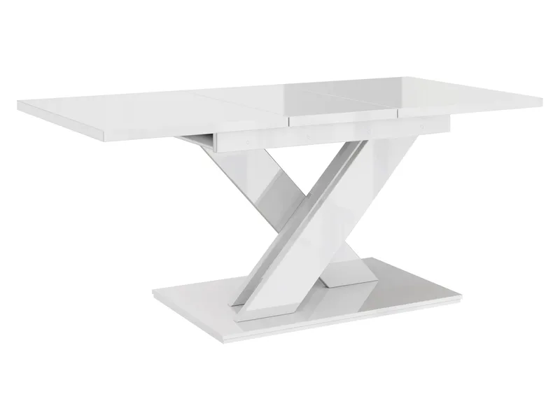 Shea Förlängningsbart Spisebord 140-180 cm Rektangulær - Hvit - Møbler - Bord - Spisebord & kjøkkenbord