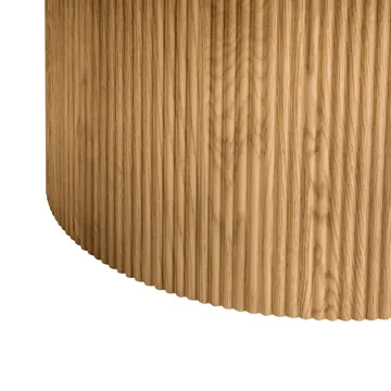 Sheho Rundt Spisebord 120 cm i Tre med Eikeutseende - Brun - Møbler - Bord - Spisebord & kjøkkenbord