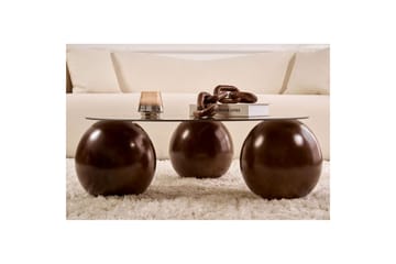 Sibas Sofabord 85 cm - Brun - Møbler - Bord - Sofabord & salongbord