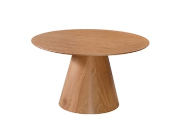 Siena Matbord Runt 130cm Ek - Møbler - Bord - Spisebord & kjøkkenbord