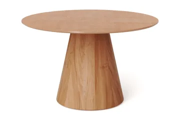 Siena Spisebord Rundt 130 cm Finér - Eik - Møbler - Bord - Spisebord & kjøkkenbord