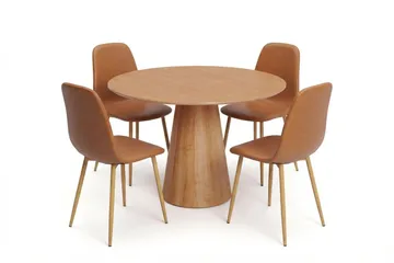 Brown/oak legs - Eik