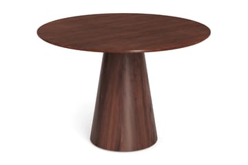 Siena spisegruppe rund 110 cm valnøtt med 4 Filippa spisestoler - Valnøtt - Møbler - Bord - Spisegruppe