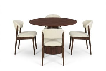 Walnut/Beige - Valnøtt