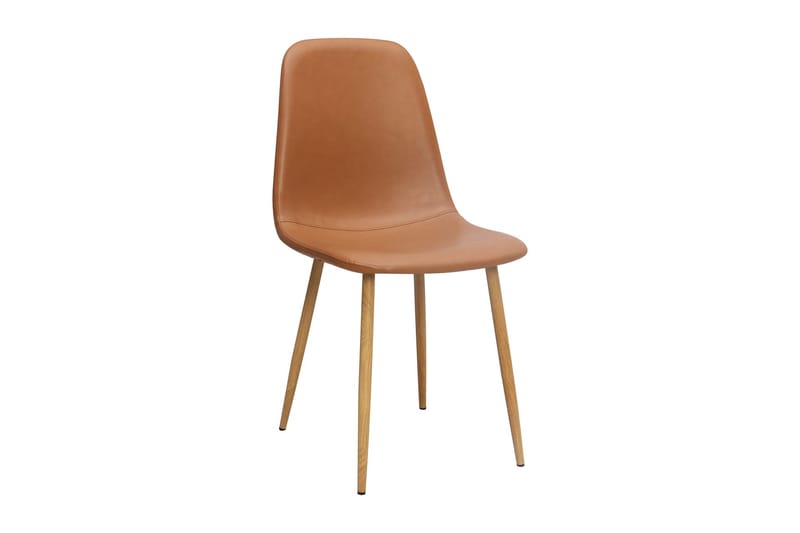 Siena spisegruppe rund 130 cm eik med 6 Nibe spisestoler - Eik - Møbler - Bord - Spisegruppe